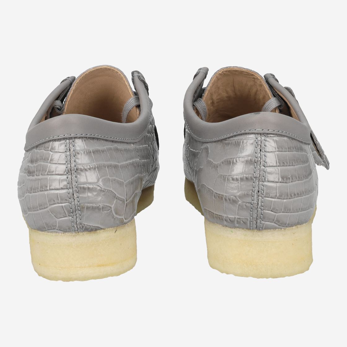 Clarks Wallabee - Gray - Side view