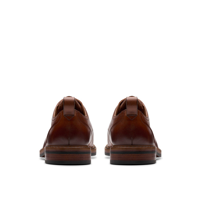 Clarks Aldwin Lace - Brown - Side view
