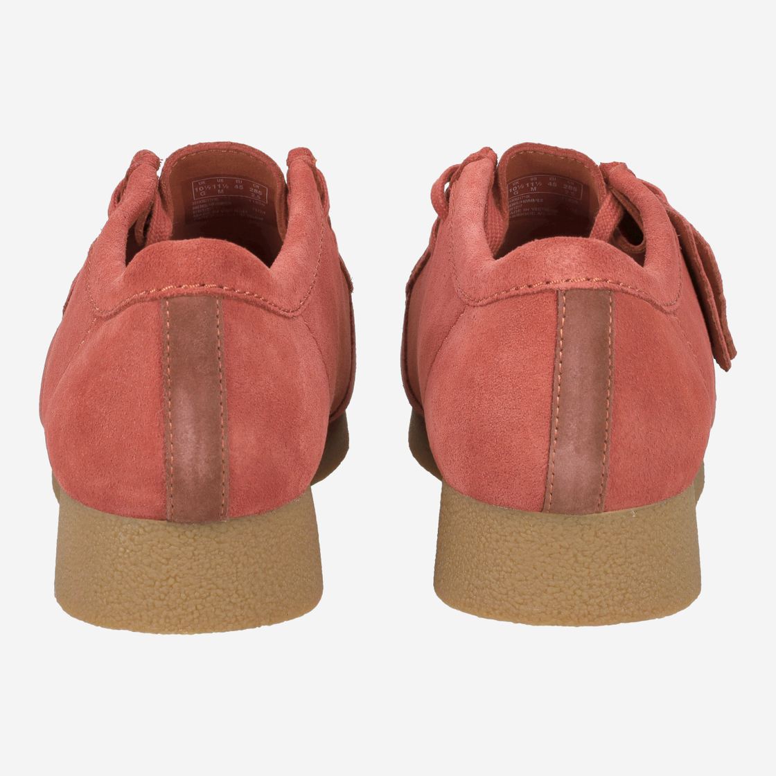 Clarks WallabeeEVO - Red - Side view