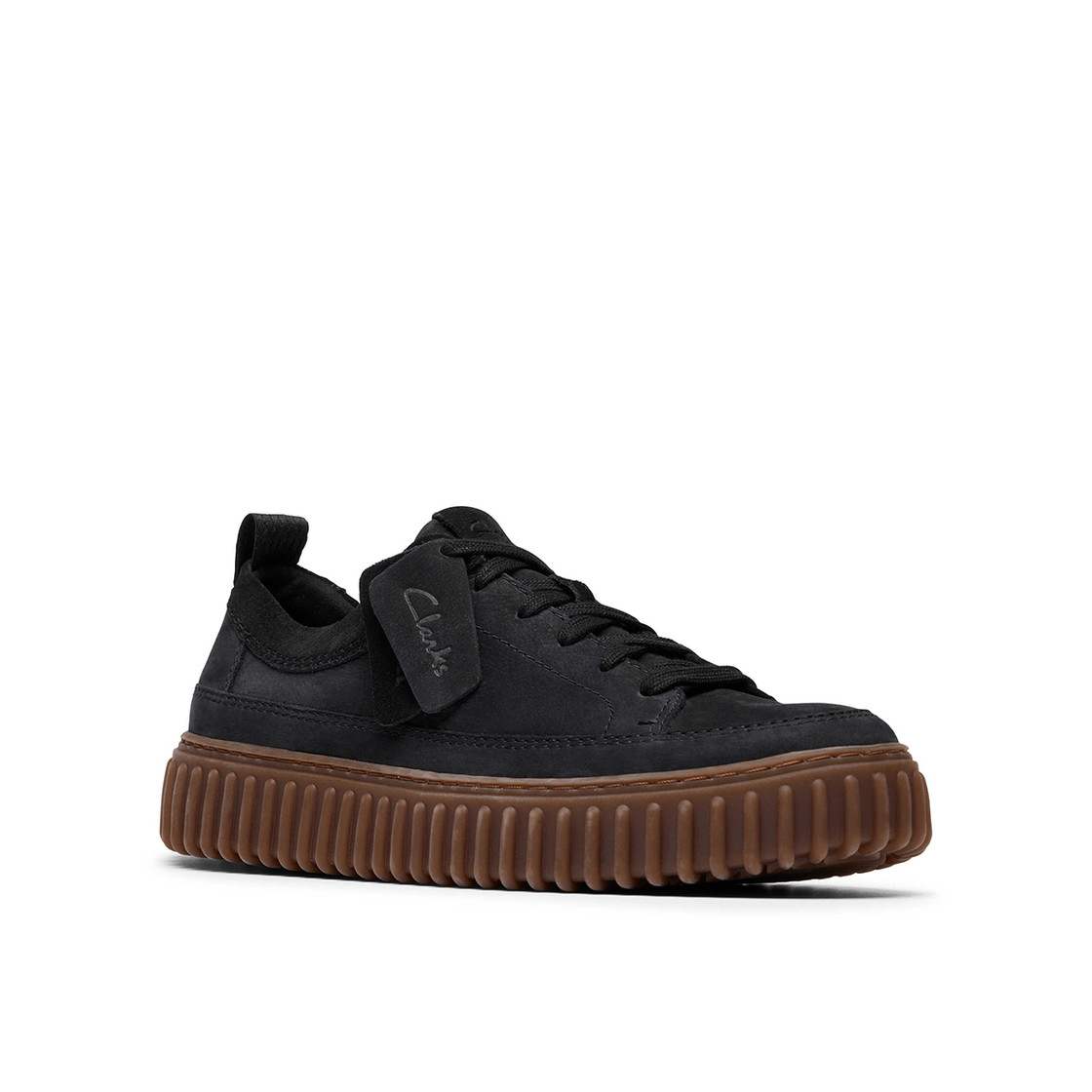 Clarks Torhill Lace - Black - Side view