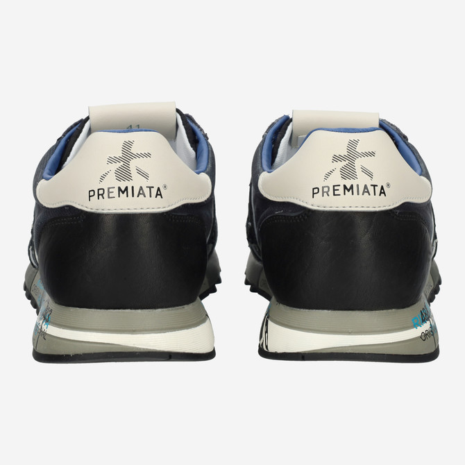 Premiata LUCY - Gray / Blue - Side view