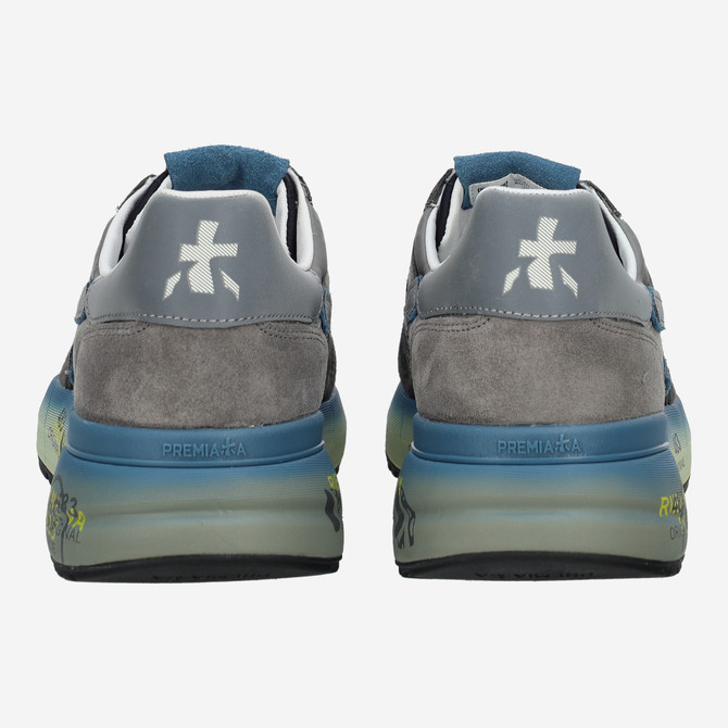 Premiata MICK - gray, combined - side view