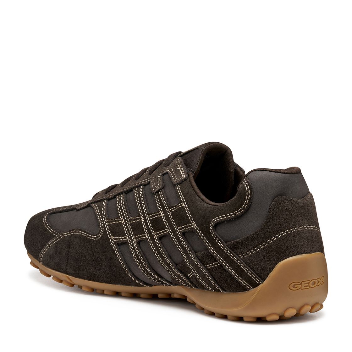 Geox SNAKE - Brown combined - side view