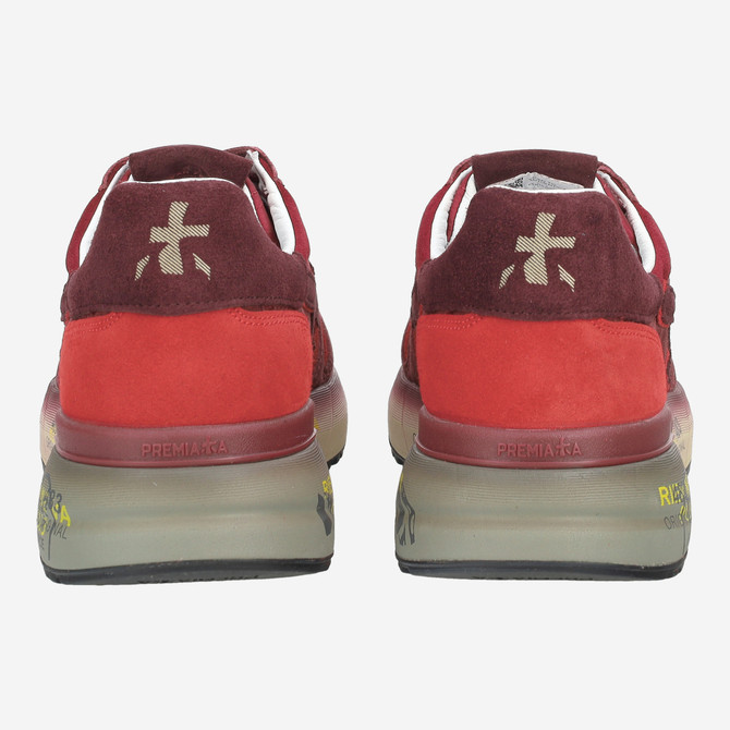 Premiata MICK - Red - Side view