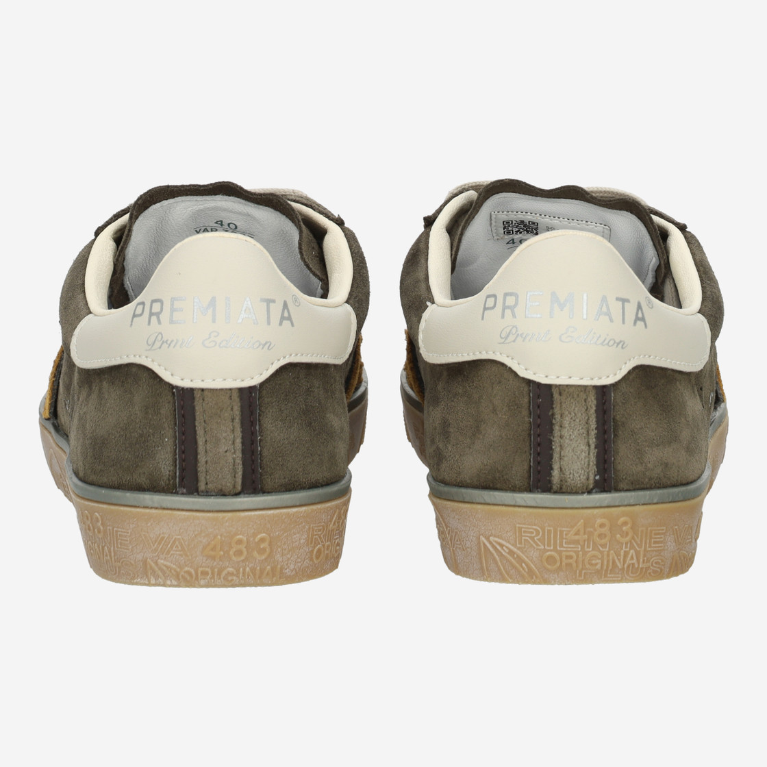 Premiata STEVEN - Green - Side view