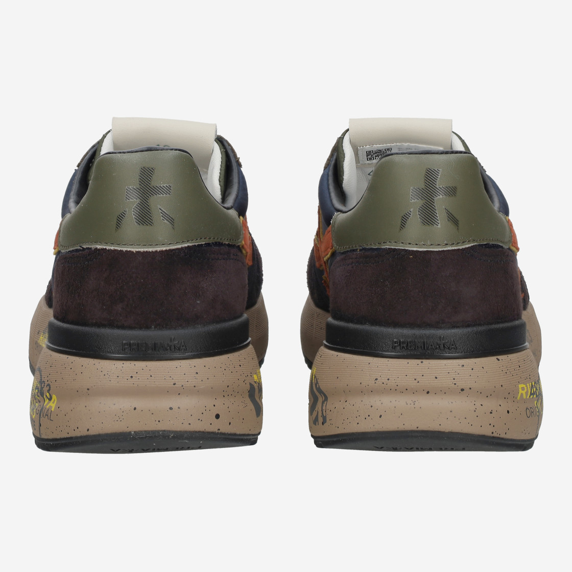 Premiata MICK - Blue, combined - side view