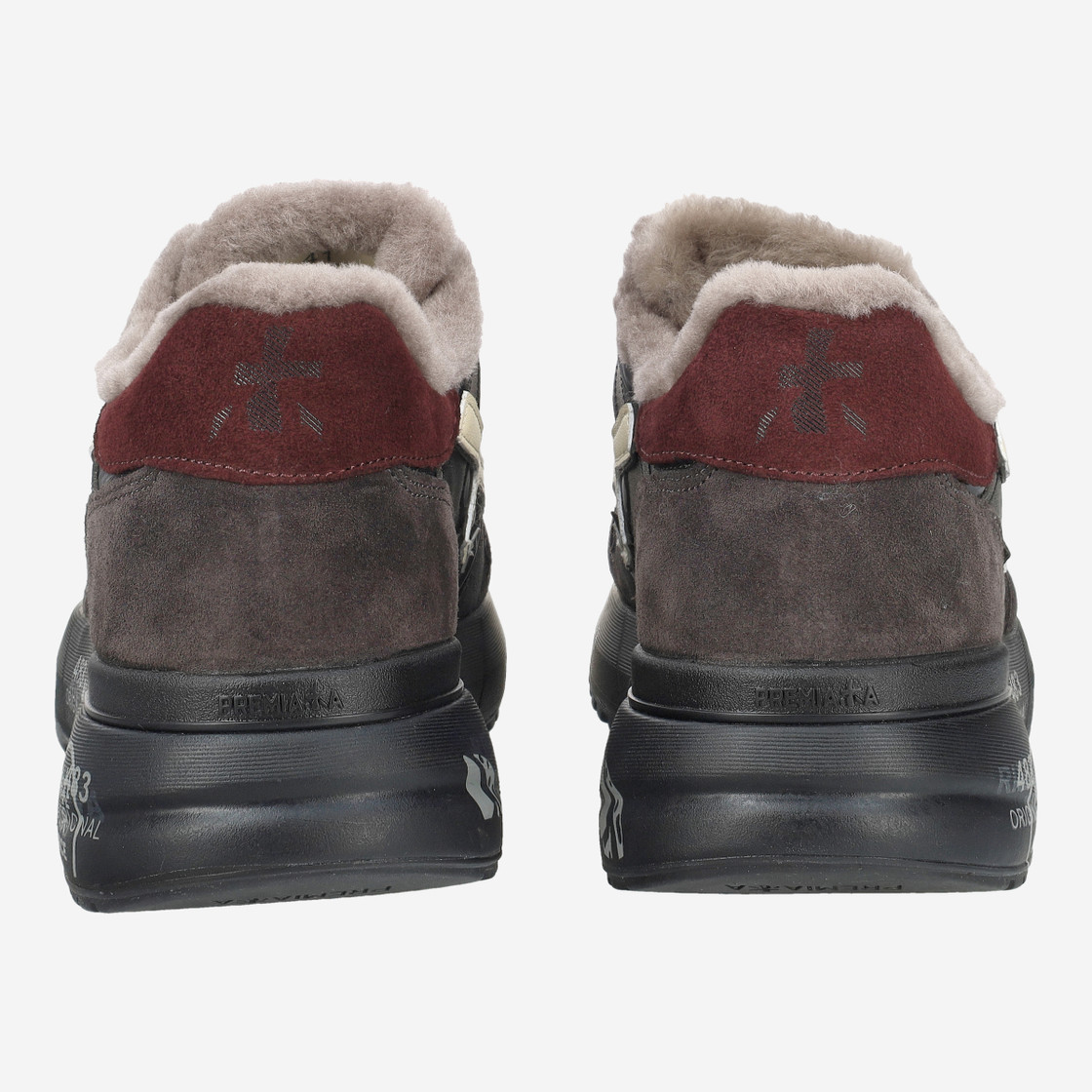 Premiata MICK - Gray - Side view