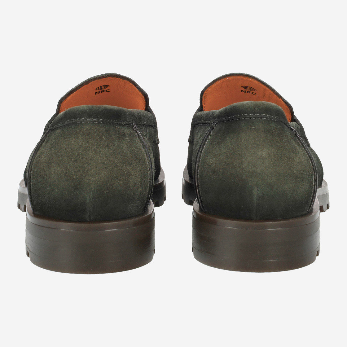 Santoni 18610 V49 - Green - Side view