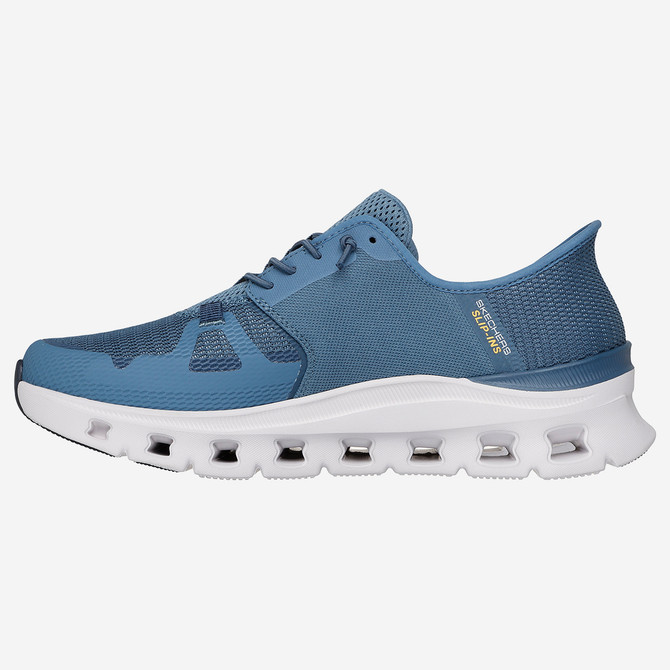 Skechers GLIDE STEP PRO - Blue - Side view