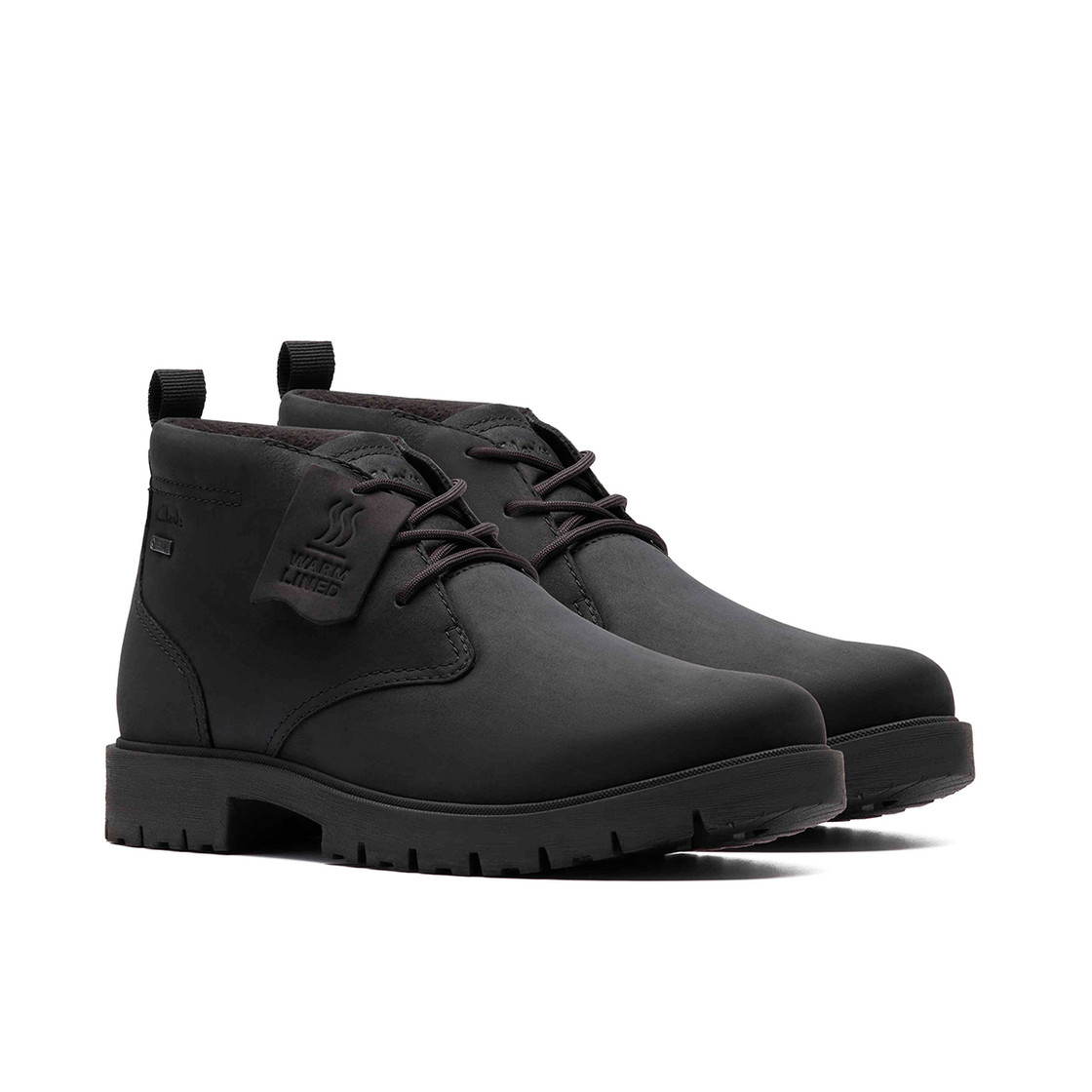 Clarks Berhill MidGTX - Black - Side view