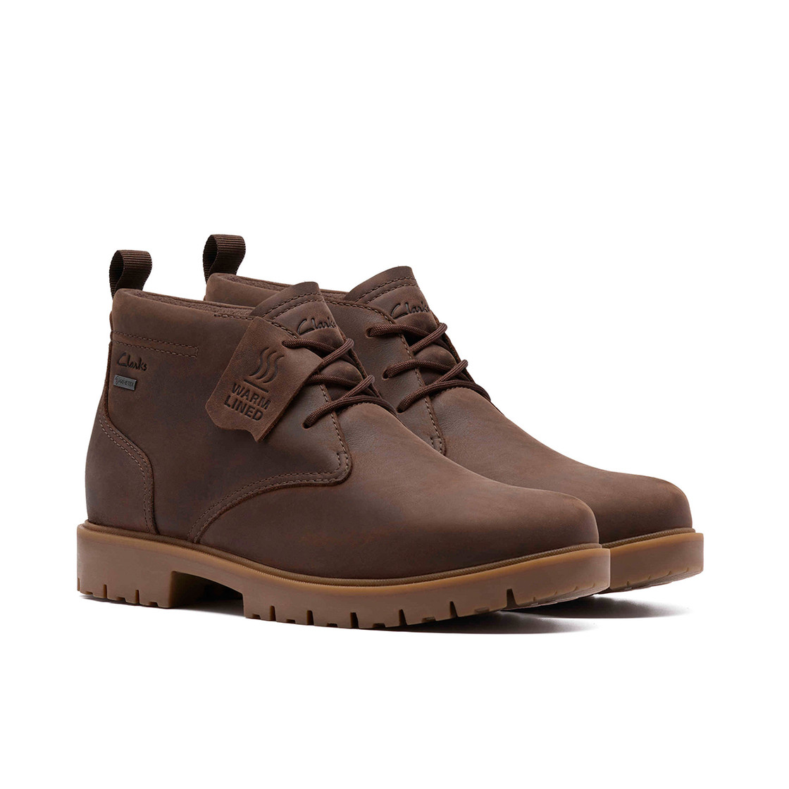 Clarks Berhill MidGTX - Brown - Side view