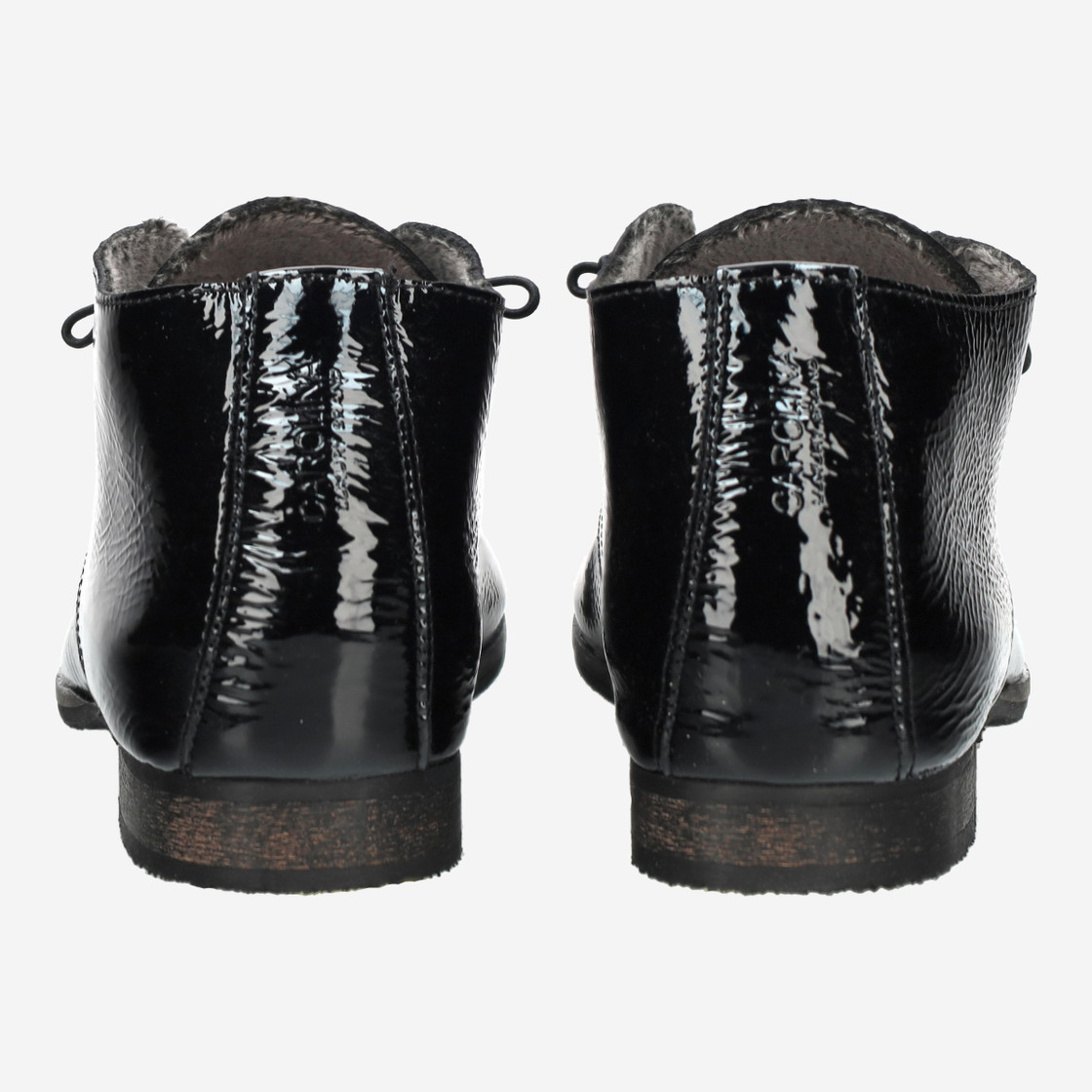 Donna Carolina BURANO SNOW - Black - Side view