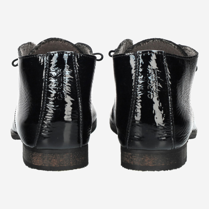 Donna Carolina BURANO SNOW - Black - Side view