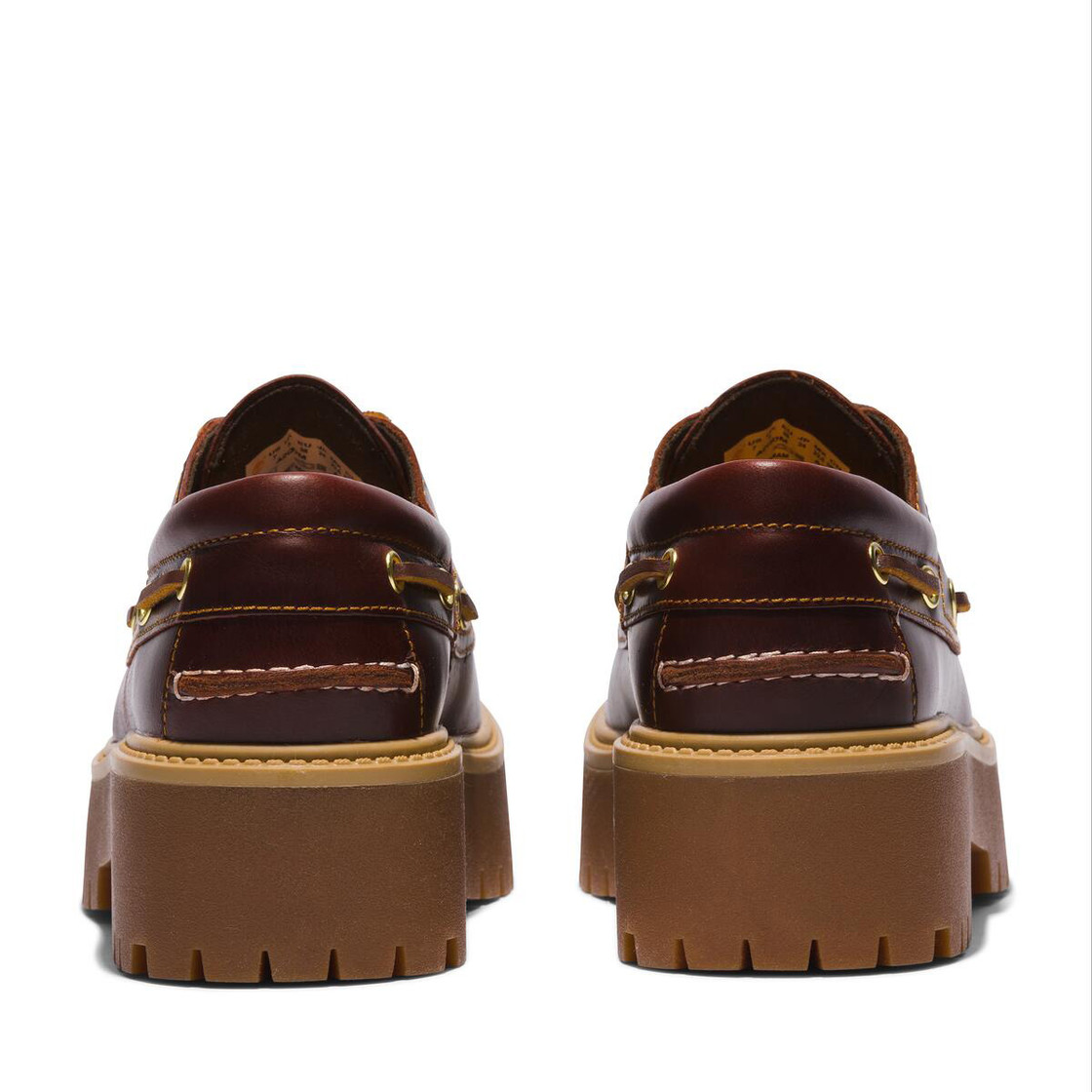 Timberland A2QDM STONE STREET BOAT SHOE - Brown - Side view