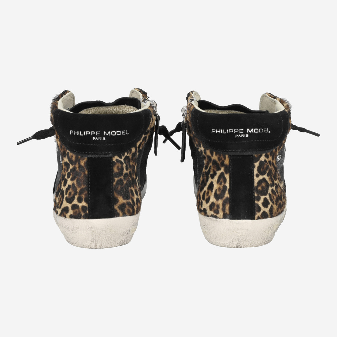 Philippe Model PRSX HIGH - Black - Side view