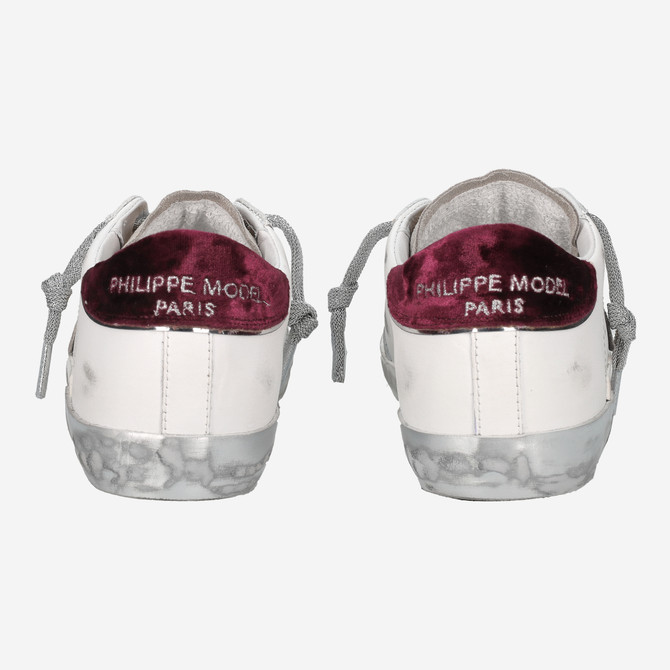 Philippe Model PRSX LOW - White - Side view