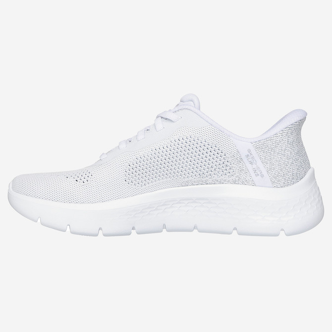Skechers GO WALK FLEX - White - Side view