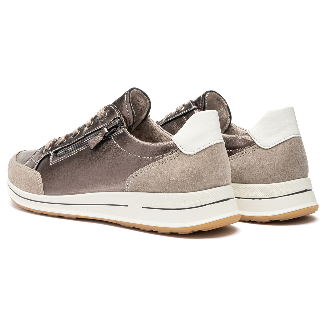 Ara OSAKA 2.0 - Beige, metallic - Side view