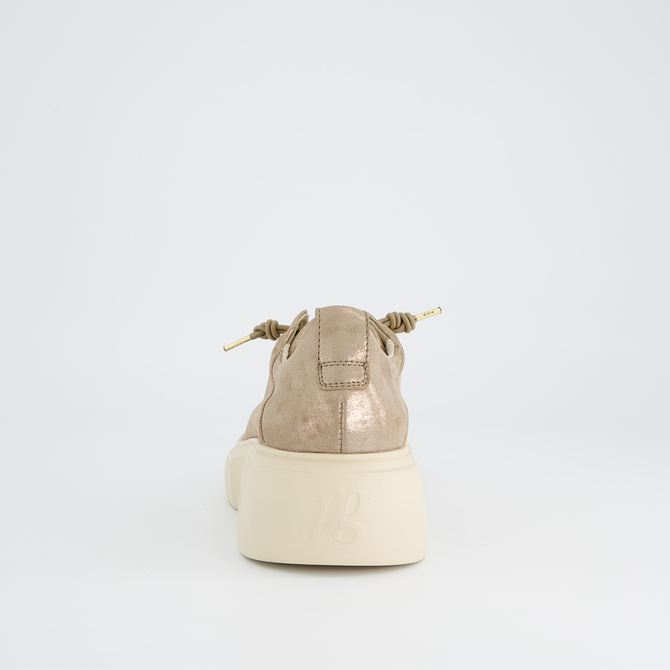 Paul Green 5418-088 - Beige, gold-metallic - Side view