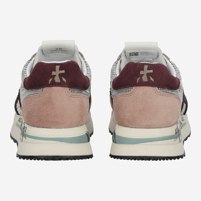 Premiata CONNY - Beige combined - side view