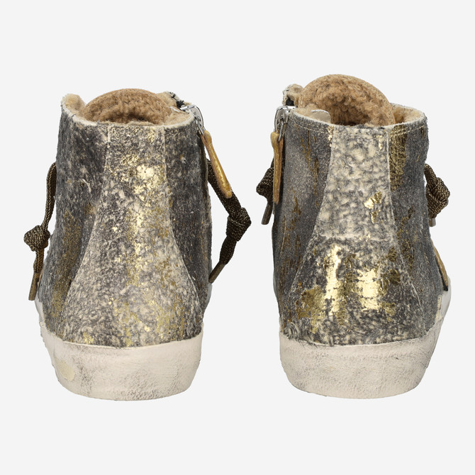 Philippe Model PRSX HIGH - Gold - Side view