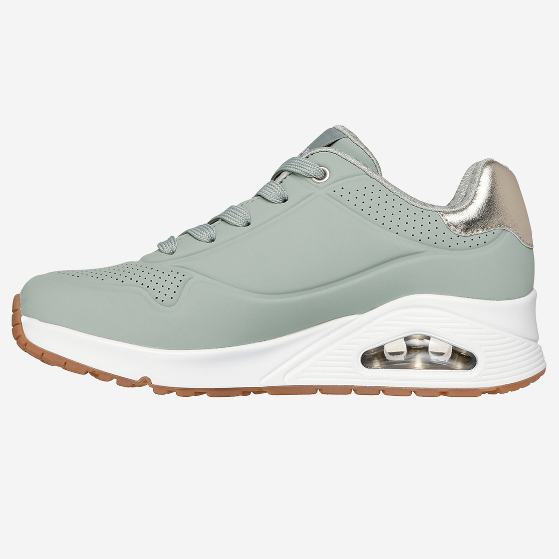 Skechers UNO - GOLDEN AIR - Green - Side view
