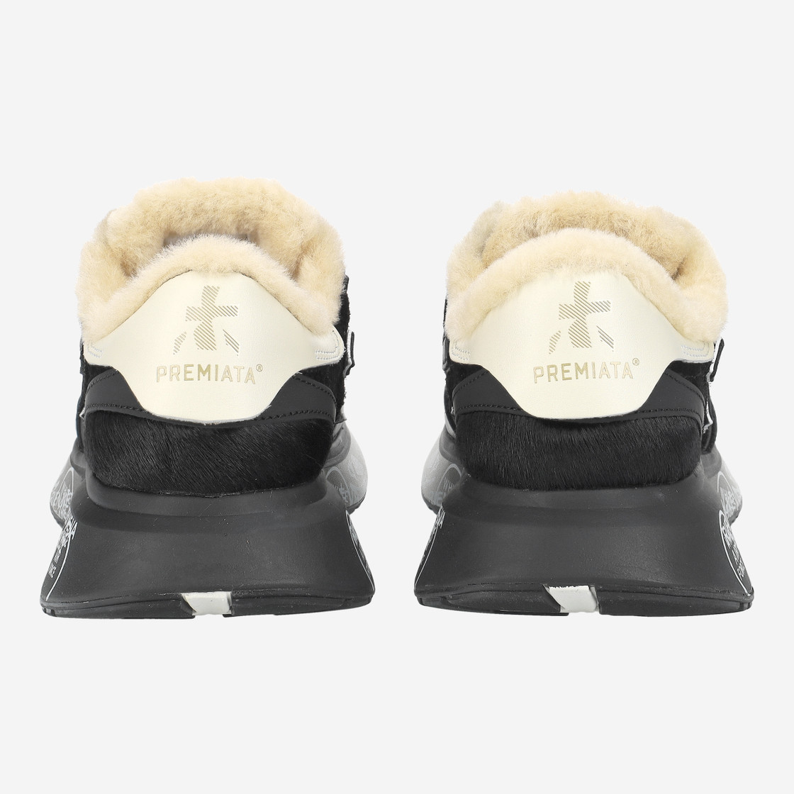 Premiata LAURYN - Black - Side view