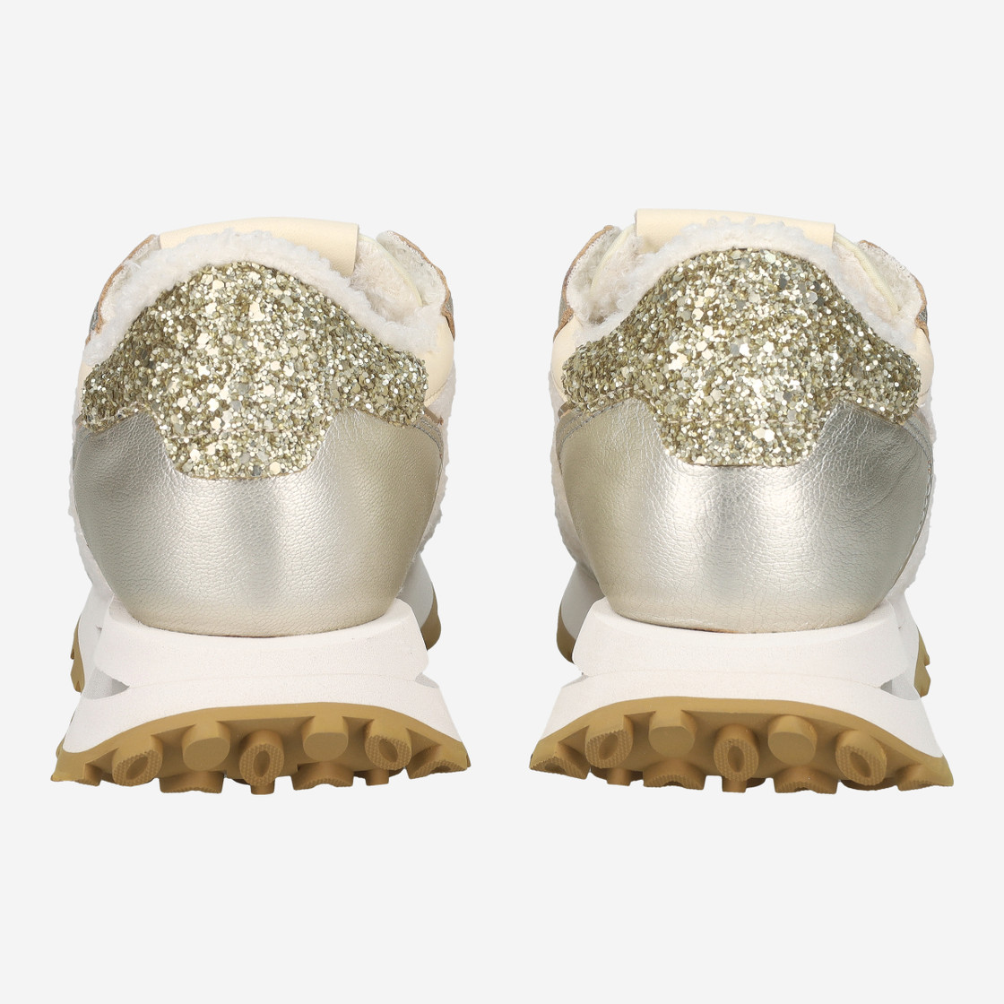 Philippe Model TROPEZ HAUTE LOW - Silver - Side view