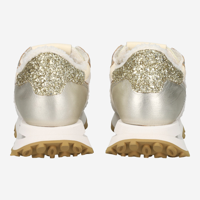 Philippe Model TROPEZ HAUTE LOW - Silver - Side view