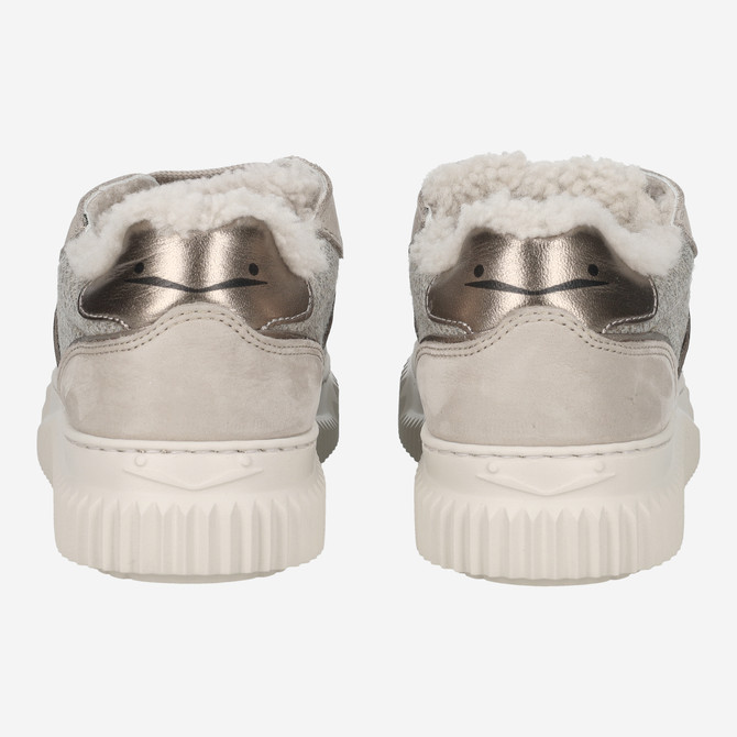 VOILE BLANCHE LIPARI FUR - Beige - Side view