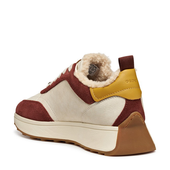 Geox D56MDB - Beige combined - Side view