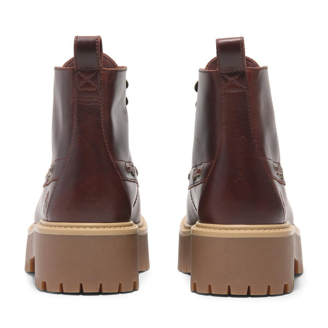 Timberland STONE STREET MID LACE UP BOOT - Red - Side view