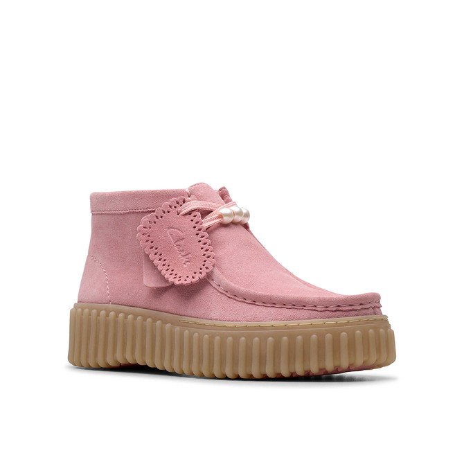 Clarks Torhill Moss - Rose - Side view