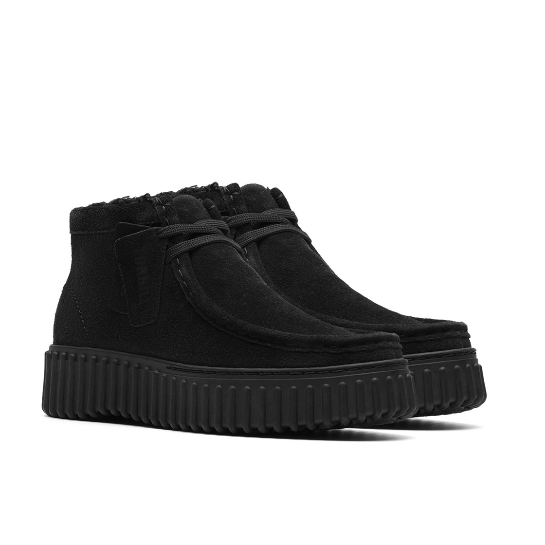 Clarks Torhill Moss - Black - Side view