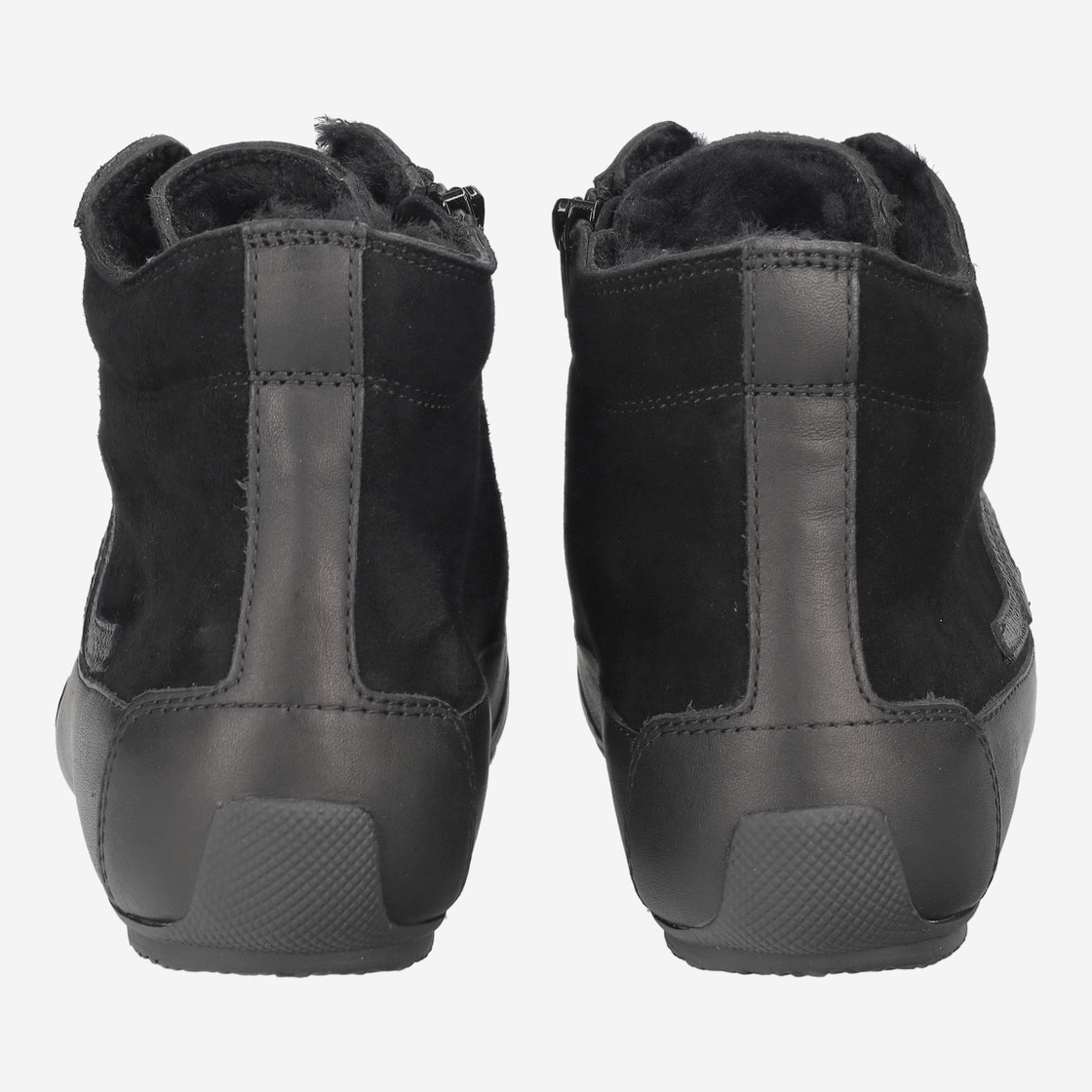 Candice Cooper PLUS FUR - Black - Side view