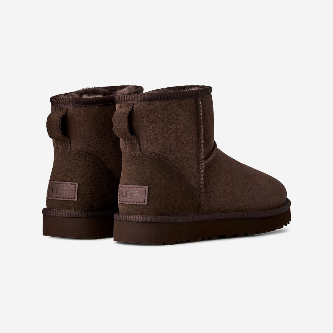UGG australia CLASSIC MINI II - Brown - Side view