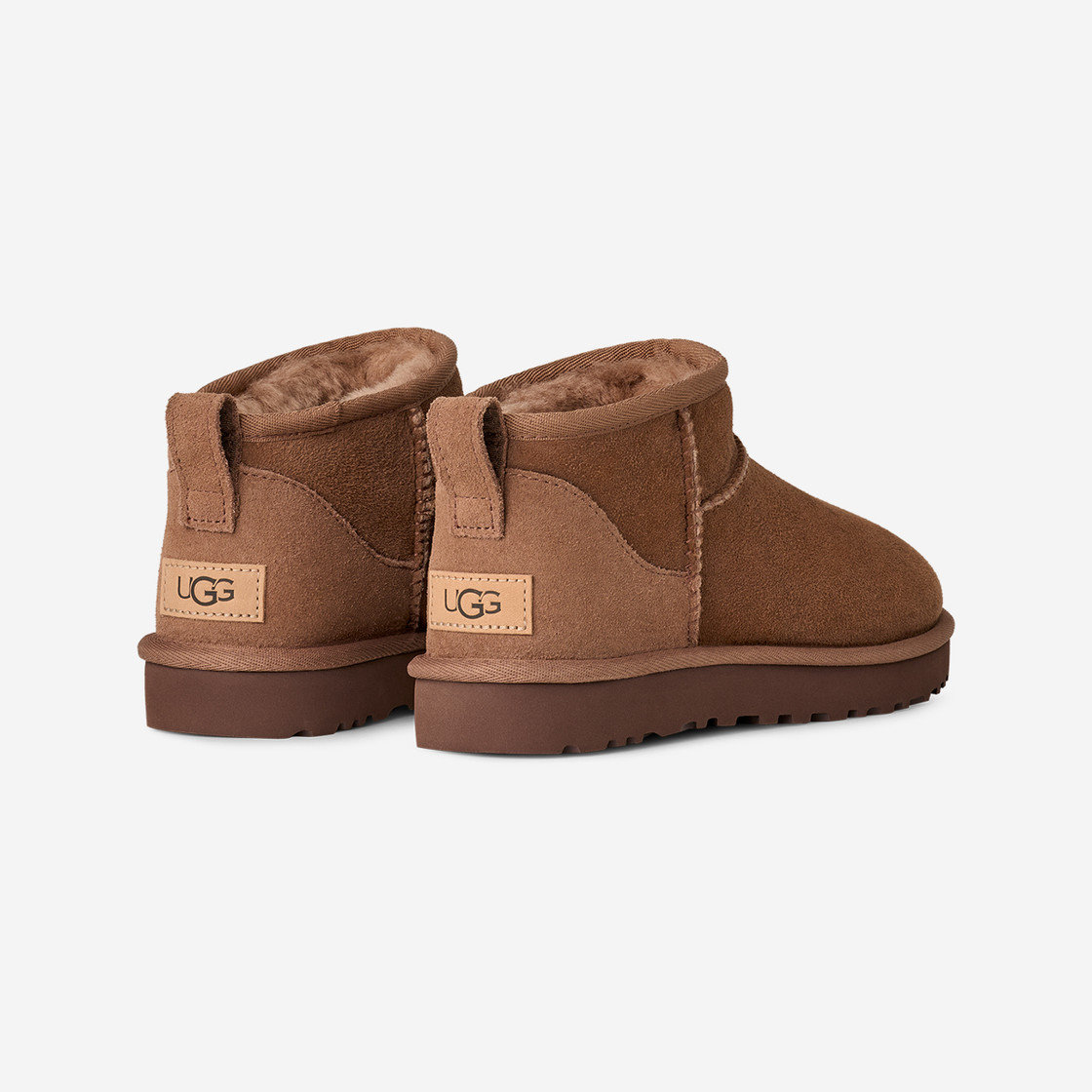 UGG australia CLASSIC ULTRA MINI - Beige - Side view