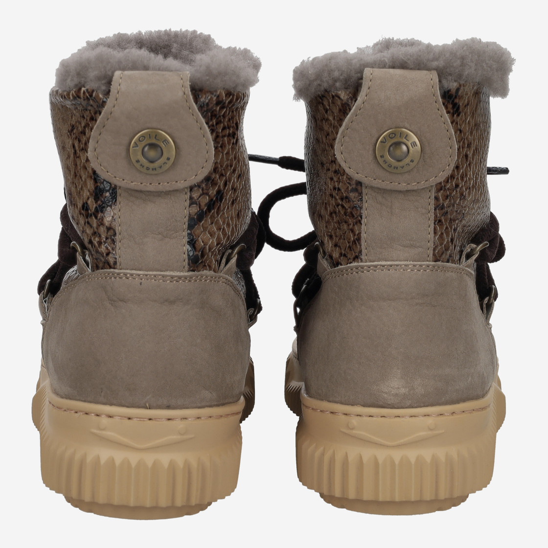 VOILE BLANCHE CORTINA FUR - Beige / Reptile - Side view