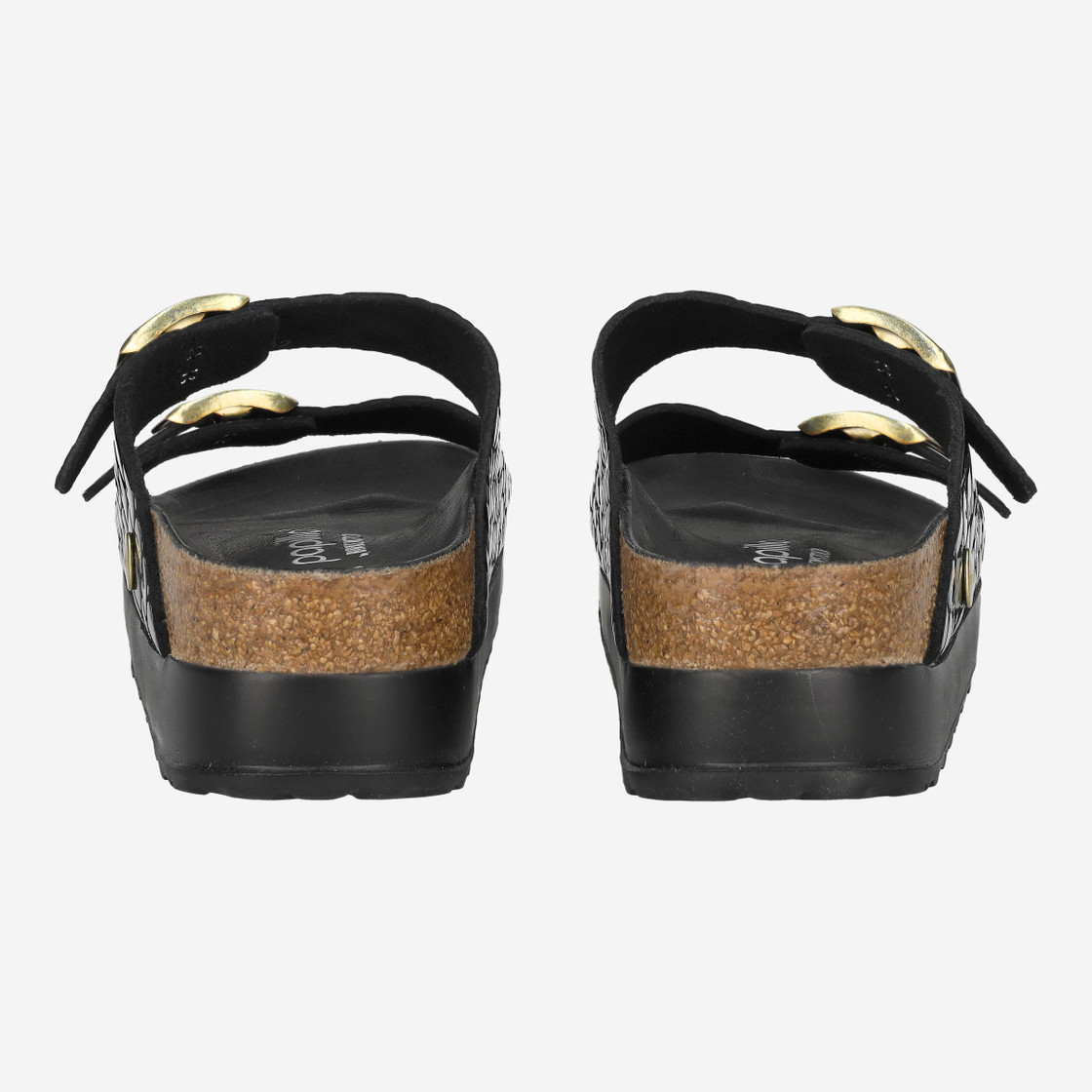 birkenstock ARIZONA PAP FLEXPLATFORM - Black - Side view