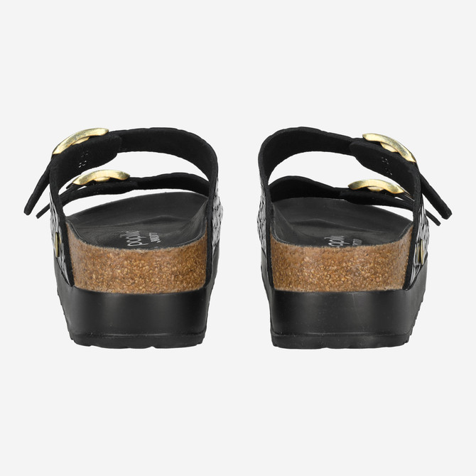birkenstock ARIZONA PAP FLEXPLATFORM - Black - Side view