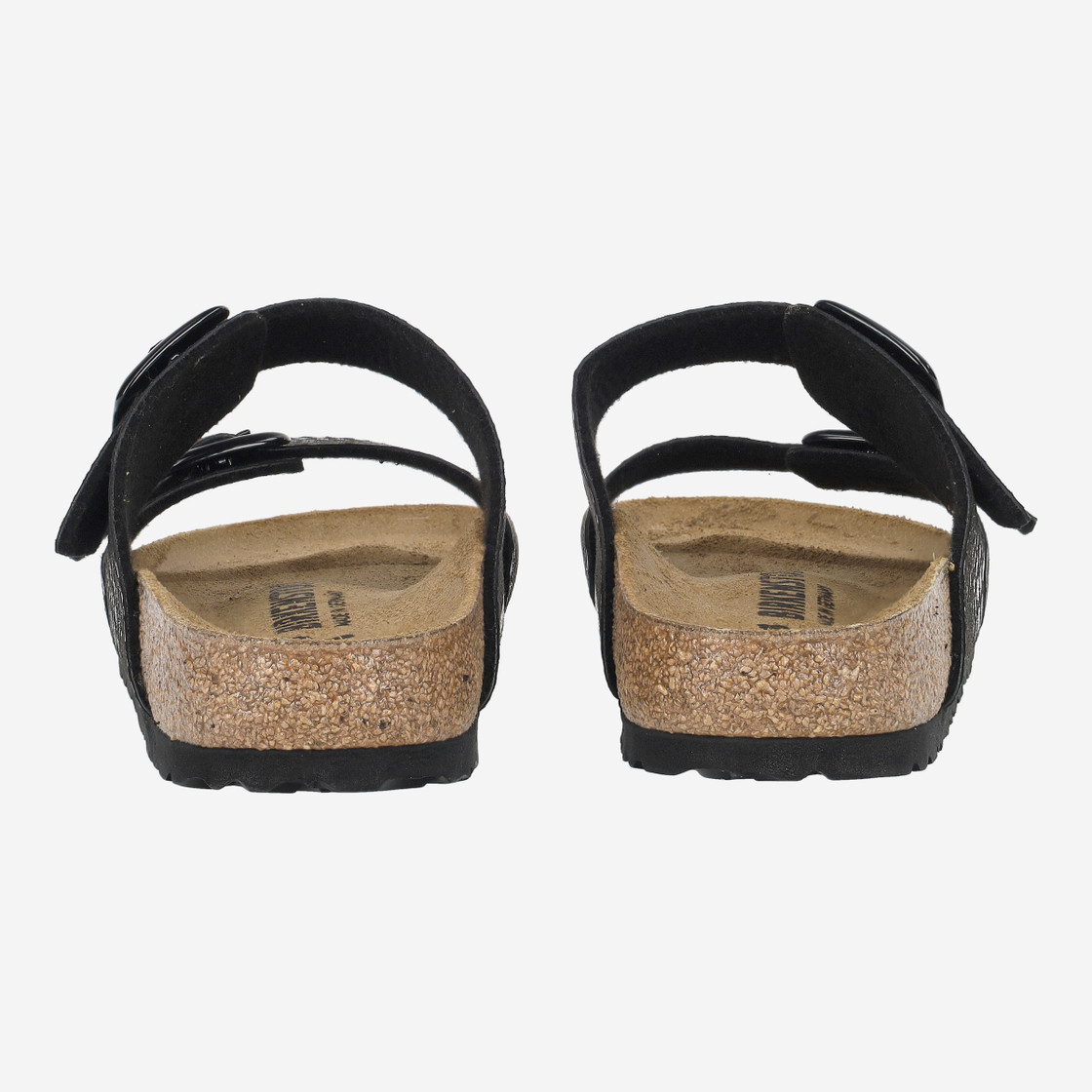 birkenstock SYDNEY CUSHION BUCKLE - black, combined - side view