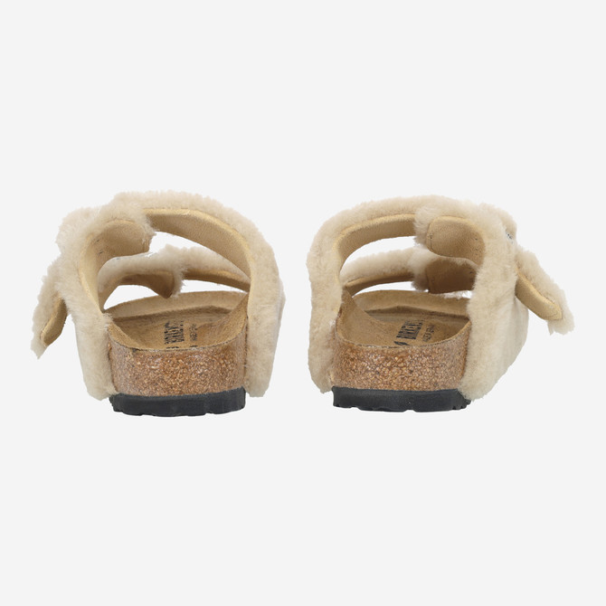 birkenstock ARIZONA SHEARLING - Beige, light - Side view