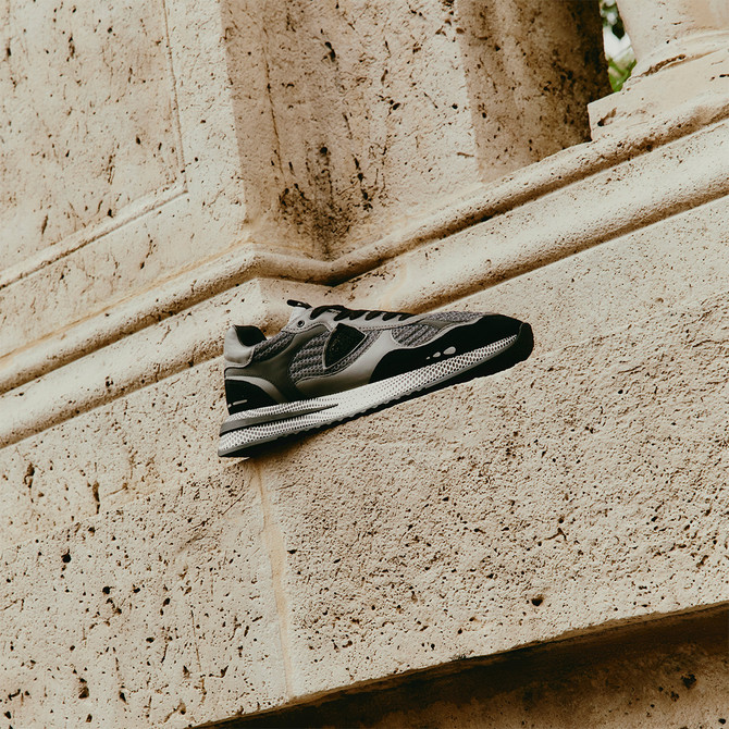 Philippe Model OLYMPIQUE LOW - Schwarz, kombiniert