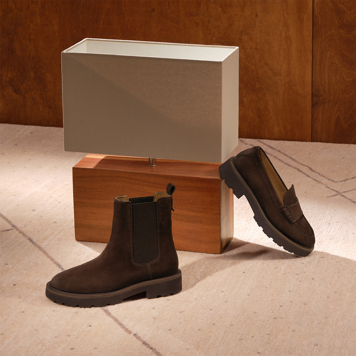 GEOX NORIZE Chelsea Boots in brown buy online