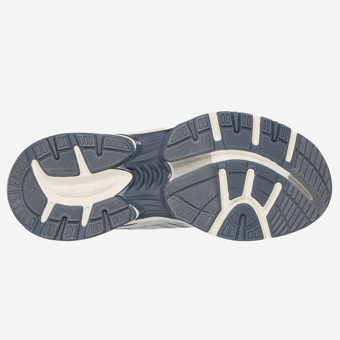 Skechers STAMINA - Silver - Top view