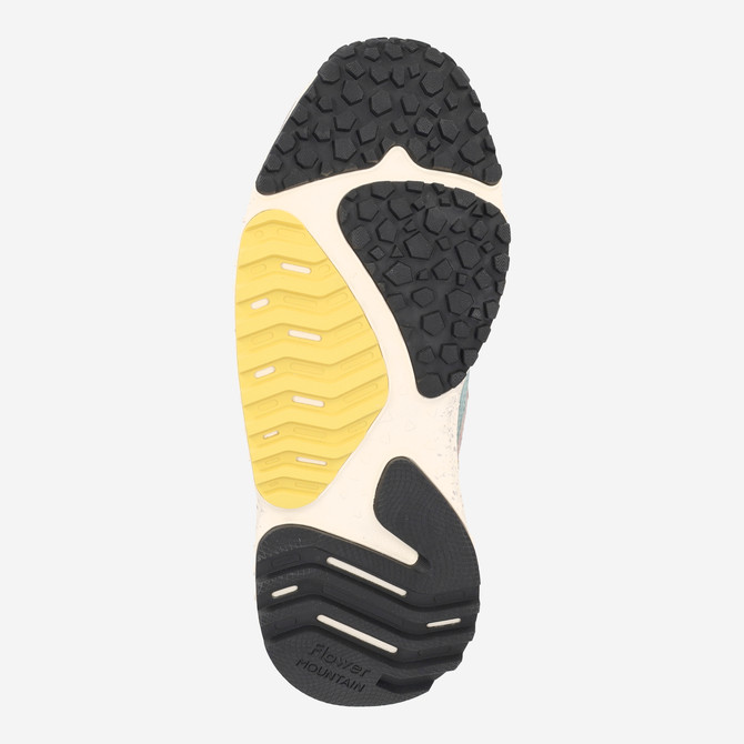 Flower Mountain WAVE - gray, combined - top view