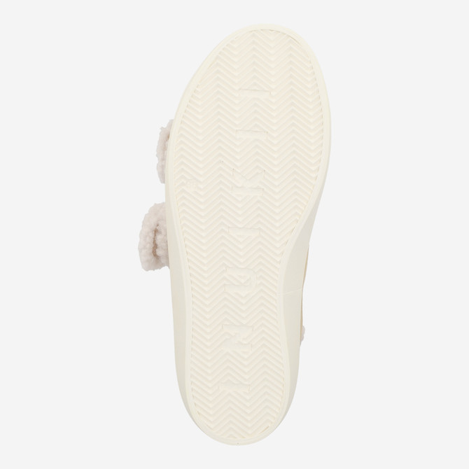 INUIKII SHEARLING LOW VELCRO - Brown - Top view