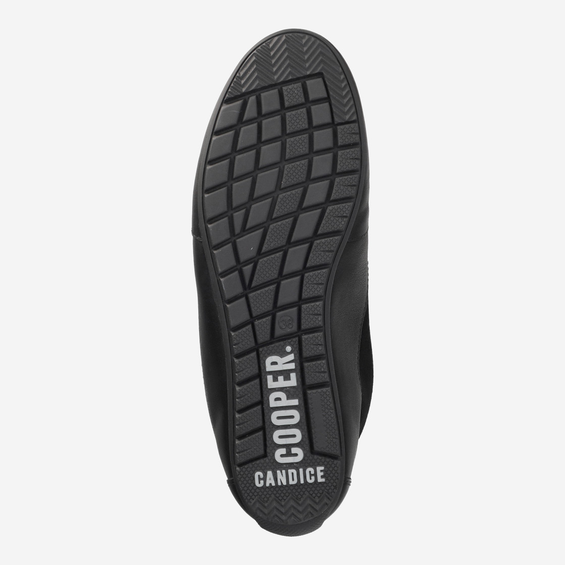 Candice Cooper PLUS FUR - Black - Top view