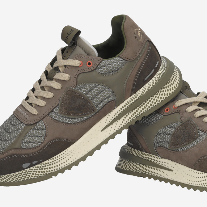 Philippe Model OLYMPIQUE LOW - Green combined - Special image