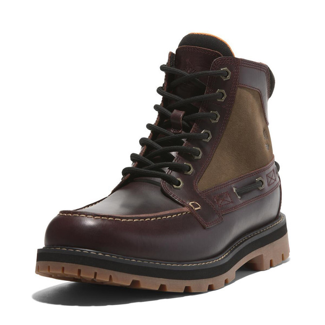 Timberland A697H BRITTON ROAD MID LACE UP - Red, dark - special image